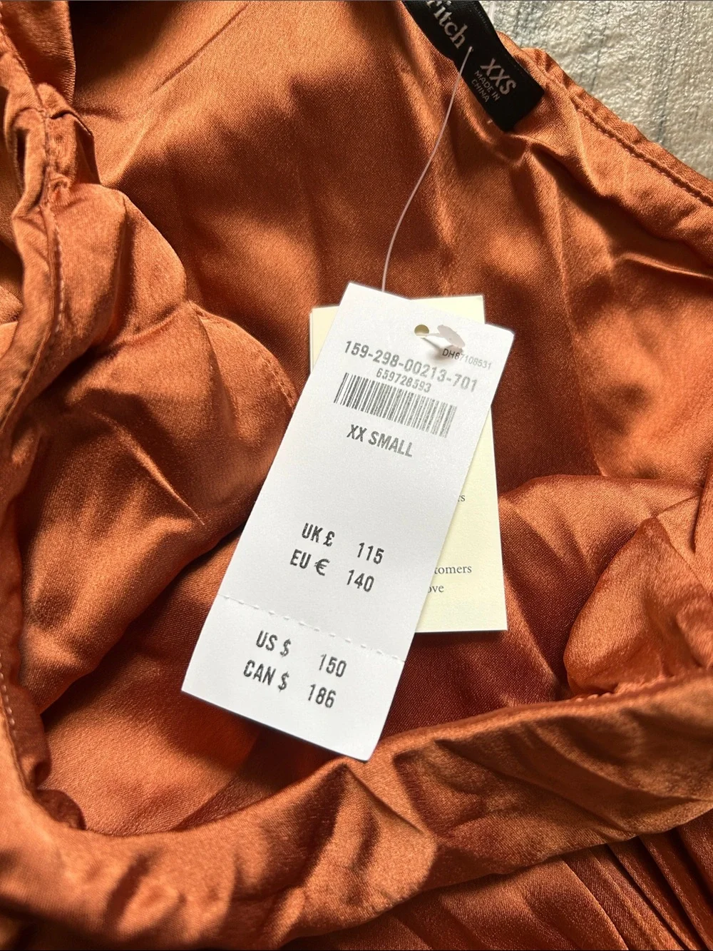 Abercrombie & Fitch one shoulder